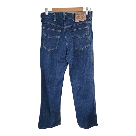 Sears Genuine Roebucks Other - Men's Vintage Genuine Roebucks Sears Dark Wash Straight Leg Mid Rise Jeans 32x30